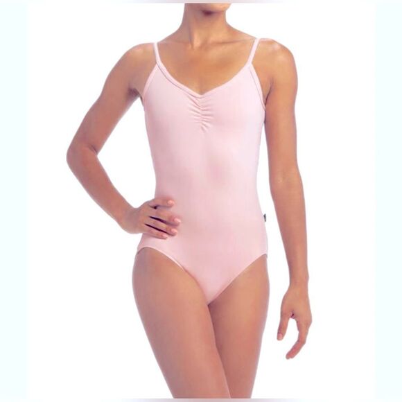 Athleta Avant Bodysuit, Milkshake Pink SIZE XXS - Picture 3 of 9